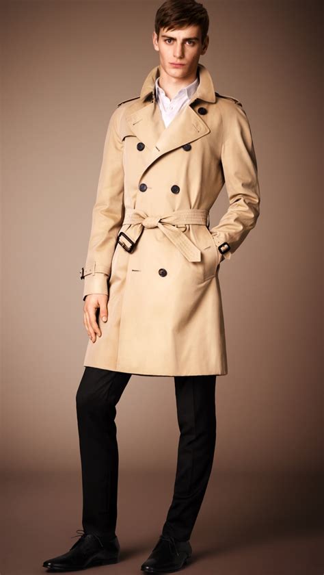 burberry trench coat herre|burberry original trench coat.